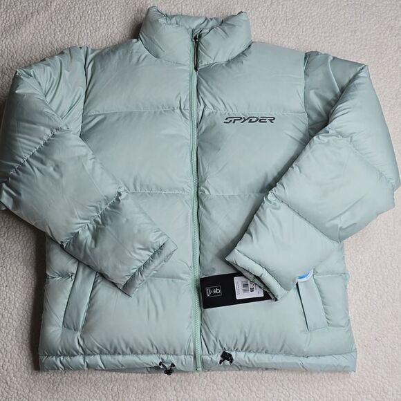 NWT Spyder Womens Windom Down Insulator Jacket Sz Medium Wintergreen - Picture 3 of 8